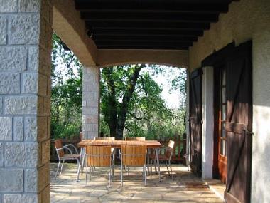 La vaste terrasse