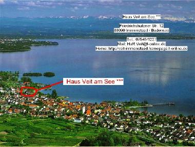 Appartement de vacances �/en/au  Immenstaad (Bodensee)ou appartement ou maison de vacances
