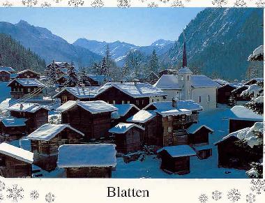 Appartement de vacances �/en/au Blatten-Belalp (Aletsch)ou appartement ou maison de vacances