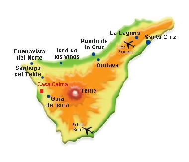 Appartement de vacances �/en/au Alcala (Teneriffa)ou appartement ou maison de vacances