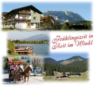 Appartement de vacances �/en/au Reit im Winkl (Oberbayern)ou appartement ou maison de vacances