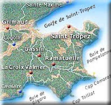 Maison de vacances �/en/au La Croix Valmer (Var)ou appartement ou maison de vacances