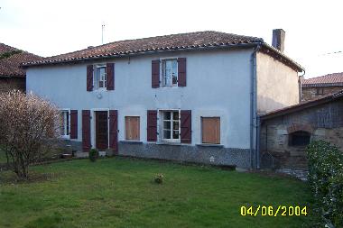 Maison de vacances �/en/au MONTEMBOEUF (Charente)ou appartement ou maison de vacances