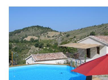 Vue de la piscine
