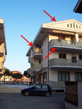 Appartement de vacances �/en/au Pineto (Teramo)ou appartement ou maison de vacances