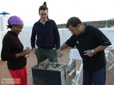Barbacue a la grand terrasse de 60 m2 