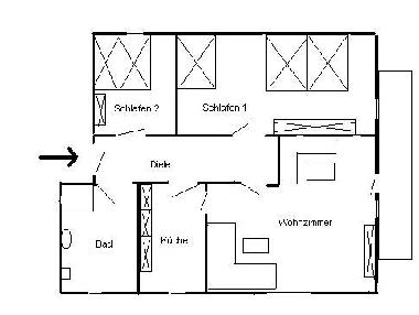 Appartement de vacances �/en/au Arnbruck (Niederbayern)ou appartement ou maison de vacances