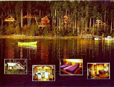 Maison de vacances �/en/au Powell River, BC (British Columbia)ou appartement ou maison de vacances