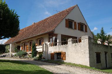 La maison avec sa v�randa et sa terrasse