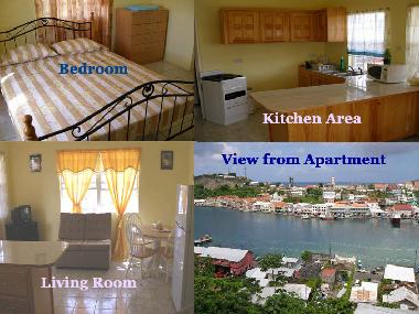 Appartement de vacances �/en/au St george (Saint George)ou appartement ou maison de vacances