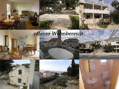 Appartement de vacances �/en/au Duce (Splitsko-Dalmatinska)ou appartement ou maison de vacances