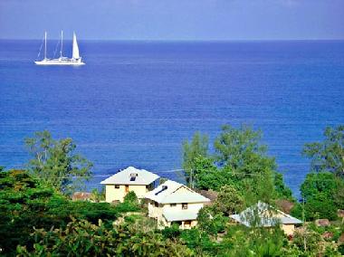 Appartement de vacances �/en/au Praslin (Baie Sainte Anne)ou appartement ou maison de vacances