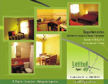 Appartement de vacances �/en/au El Chalt�n (Santa Cruz)ou appartement ou maison de vacances