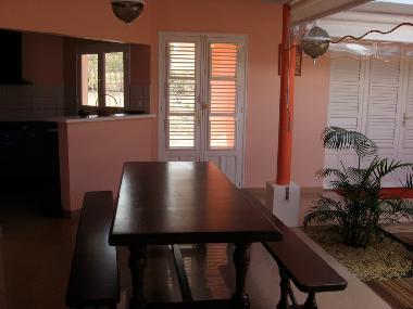 patio int�rieur (dans chaque maison ) 