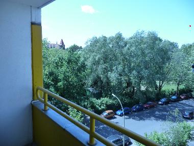 La vue depuis le balcon
