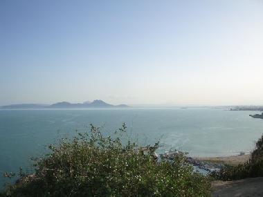 Vue sur le golf de Tunis