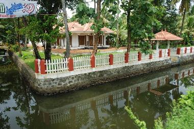 Chambre avec petit d�jeuner �/en/au kumarakom (Kerala)ou appartement ou maison de vacances