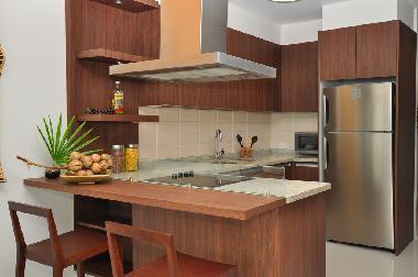 La cuisine moderne avec tout le inclus, completly nouveau