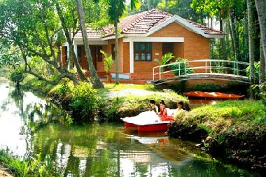 Maison de vacances �/en/au Vaikom (Kerala)ou appartement ou maison de vacances