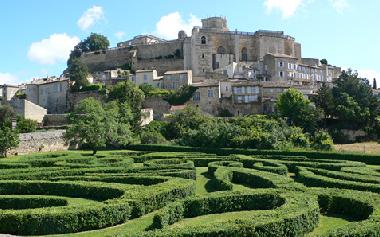 le chateau de la marquise � Grignan