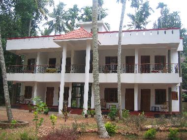 Chambre avec petit d�jeuner �/en/au Varkala (Kerala)ou appartement ou maison de vacances