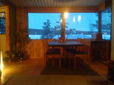 Maison de vacances �/en/au Jukkasj�rvi (Norrbotten)ou appartement ou maison de vacances