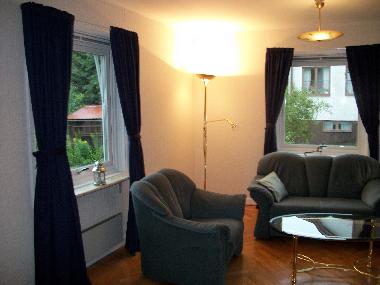 salon avec SAT-TV & stereo
