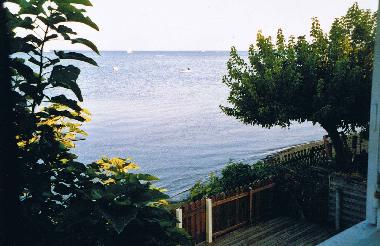 vue depuis la chambre � coucher
