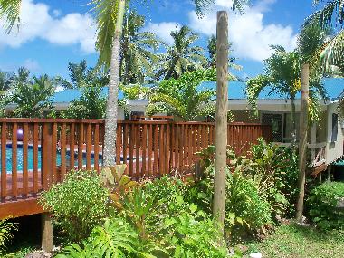 Maison de vacances �/en/au Titikaveka (Cookinseln)ou appartement ou maison de vacances