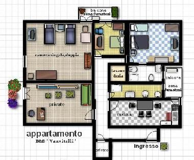 Appartement de vacances �/en/au Caserta (Caserta)ou appartement ou maison de vacances