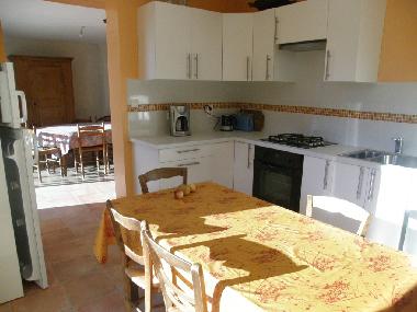 gite sud, cuisine