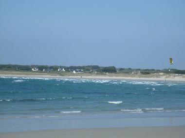 la plage de Pors Scarn