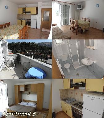 Appartement de vacances �/en/au Lopar (Licko-Senjska)ou appartement ou maison de vacances
