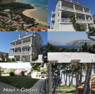 Appartement de vacances �/en/au Lopar (Licko-Senjska)ou appartement ou maison de vacances