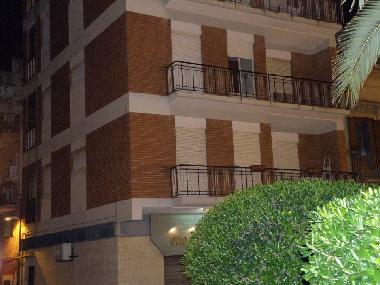 Vue de face de l'appartement
