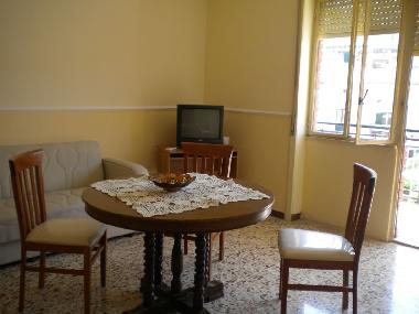 salle de s�jour avec canap�-lit