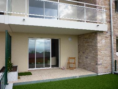 grande baie sur terrasse