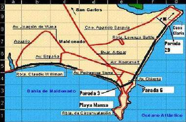 Maison de vacances /en/au Punta del este (Maldonado)ou appartement ou maison de vacances