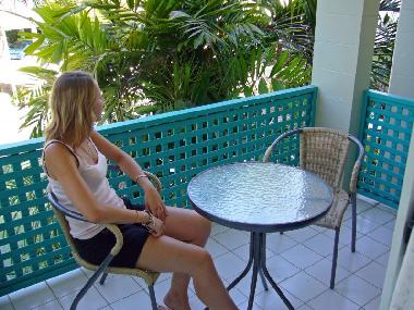 Terrasse tr�s agr�able