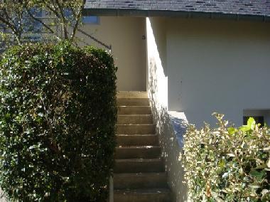 Escalier ext�rieur pour acc�der au studio