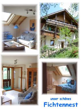Appartement de vacances /en/au Schnmnzach (Schwarzwald)ou appartement ou maison de vacances