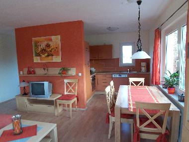 Maison de vacances /en/au Gro Kelle  (Mecklenburgische Seenplatte)ou appartement ou maison de vacances