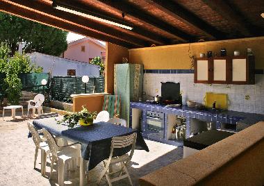 Espace ext�rieur - Cuisine/Salle � manger