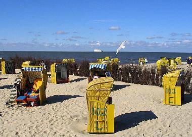 Appartement de vacances /en/au Cuxhaven (Nordsee-Festland / Ostfriesland)ou appartement ou maison de vacances