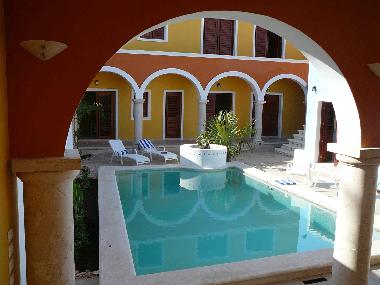 Chambre avec petit d�jeuner �/en/au Merida (Yucatan)ou appartement ou maison de vacances