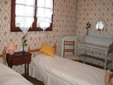 Chambre Twin 2 pers RDC - sur Jardin