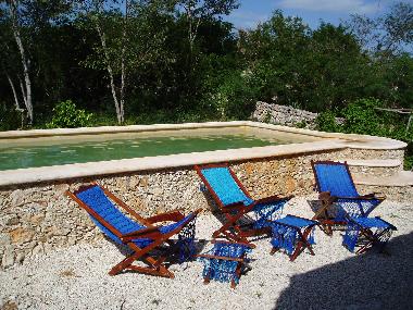 Maison de vacances �/en/au Chunkan�n near Cuzam� (Yucatan)ou appartement ou maison de vacances