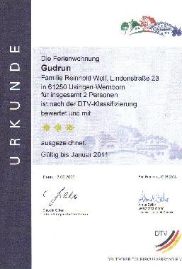 Appartement de vacances /en/au Usingen - Wernborn (Taunus / Frankfurt)ou appartement ou maison de vacances