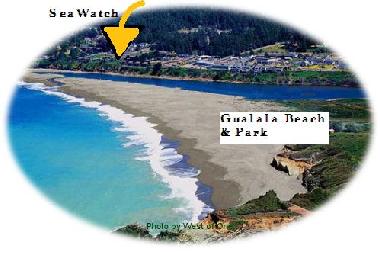 Maison de vacances �/en/au Gualala (California)ou appartement ou maison de vacances