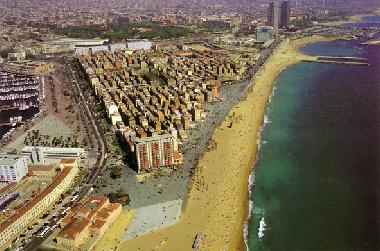 Bateau �/en/au Barceloneta (Barcelona)ou appartement ou maison de vacances